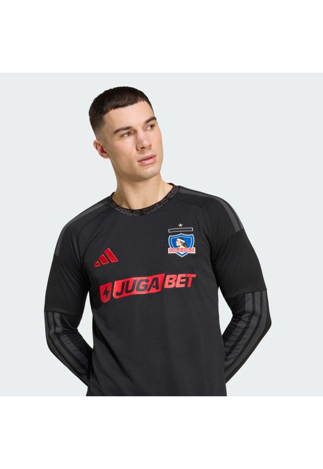 Camiseta de equipo adidas Visitante Colo-Colo Manga Larga-4