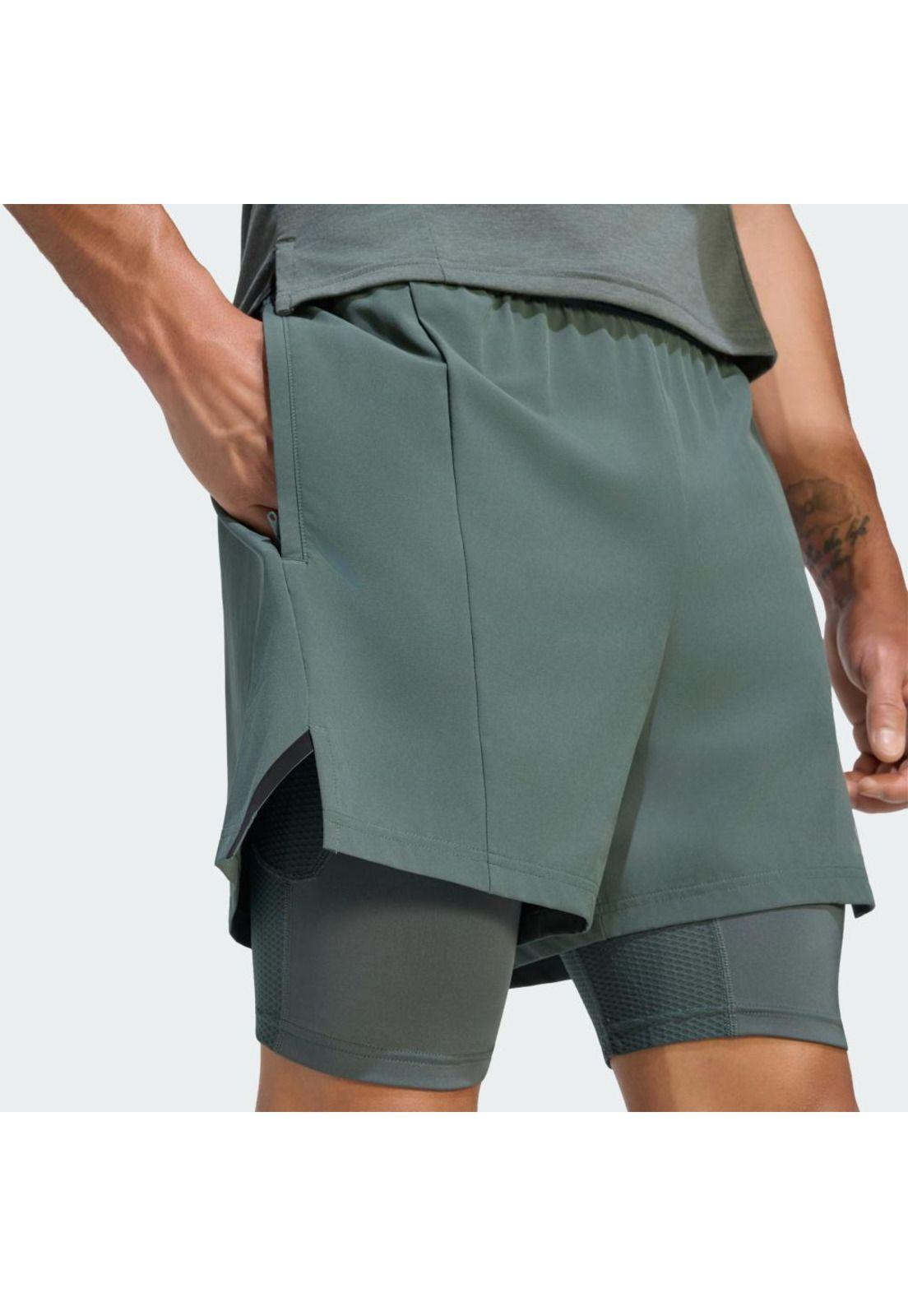 Short adidas Hombre D4T WORKOUT 2 EN 1-4
