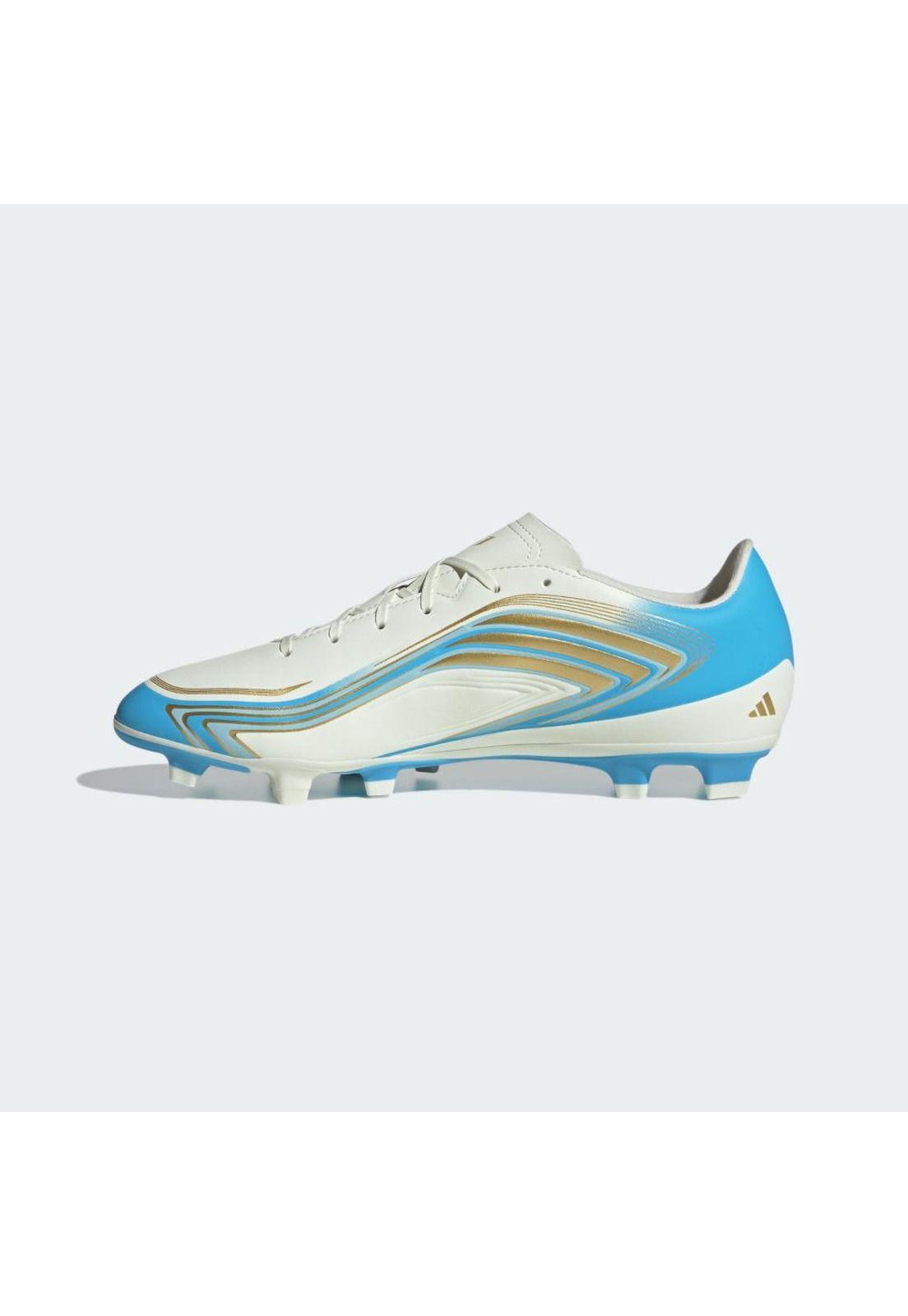 Botines adidas F50 Club Messi Multiterreno Beige-1