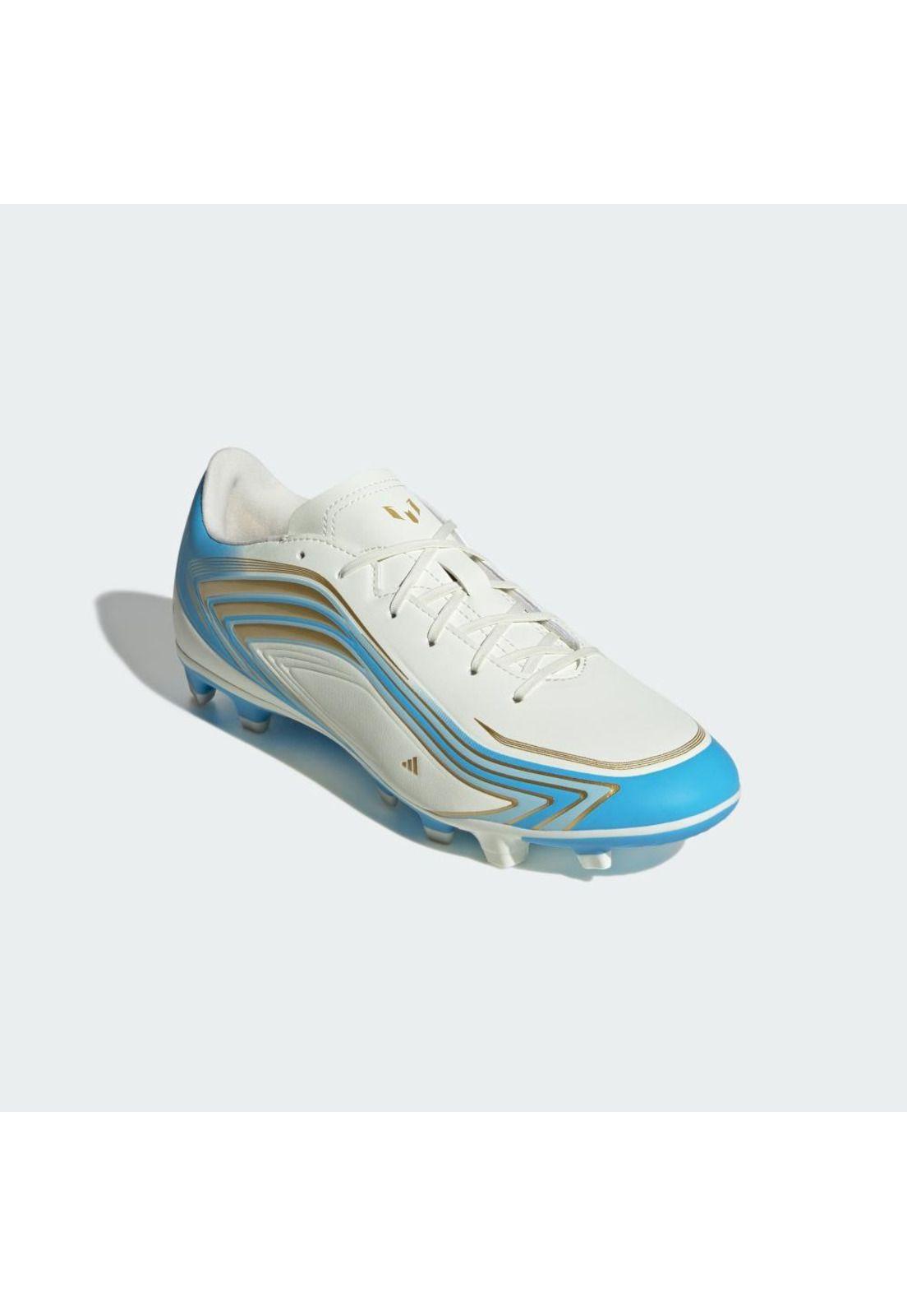 Botines adidas F50 Club Messi Multiterreno Beige-4