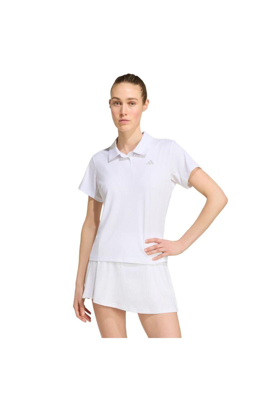 Polera adidas Mujer con Cuello Club Tennis Climacool-0