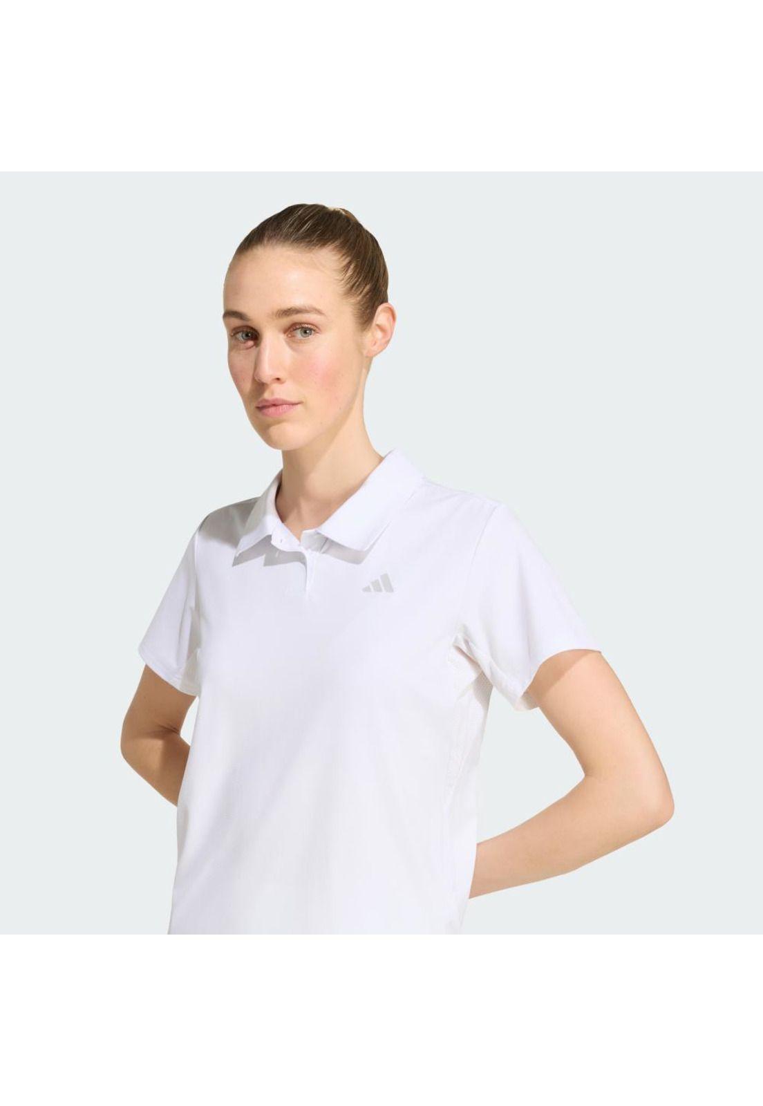 Polera adidas Mujer con Cuello Club Tennis Climacool-4