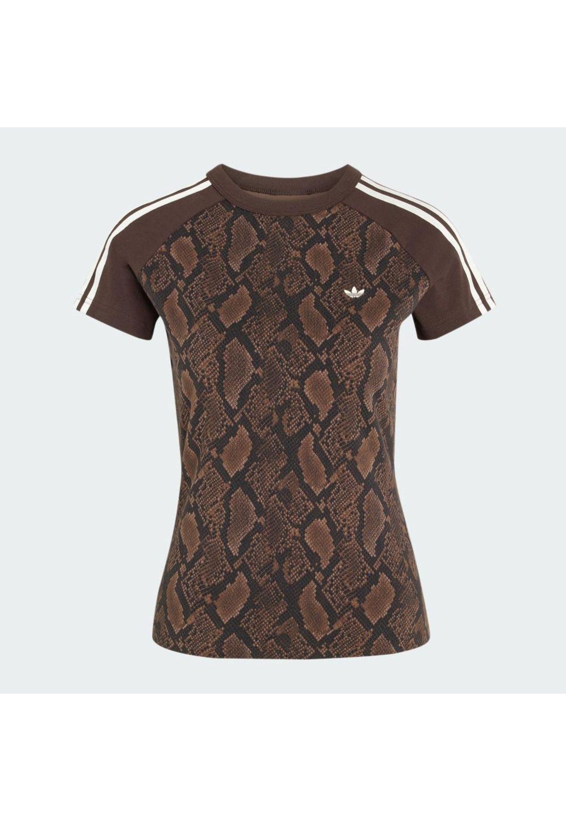 Polera adidas Mujer Cali con estampado de serpiente-1