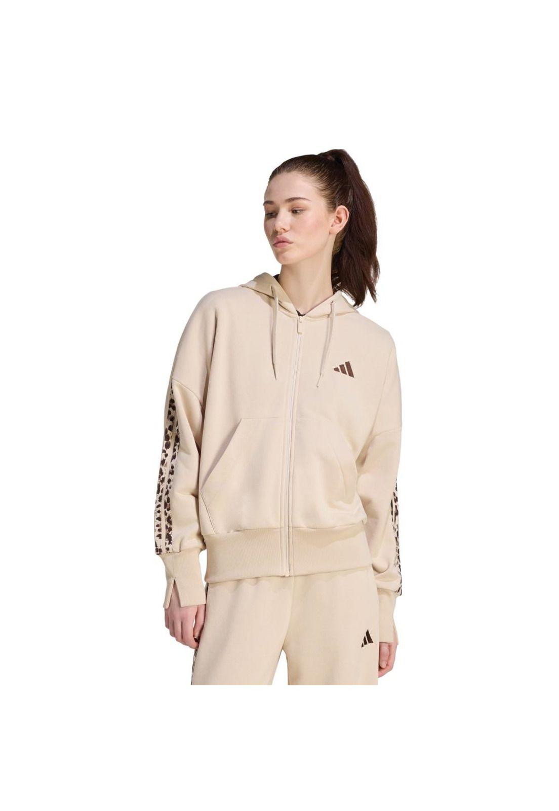 Polerón adidas Chaqueta Deportiva con Capucha Seasonal-0