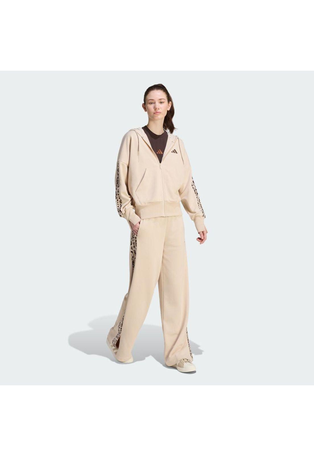 Polerón adidas Chaqueta Deportiva con Capucha Seasonal-3