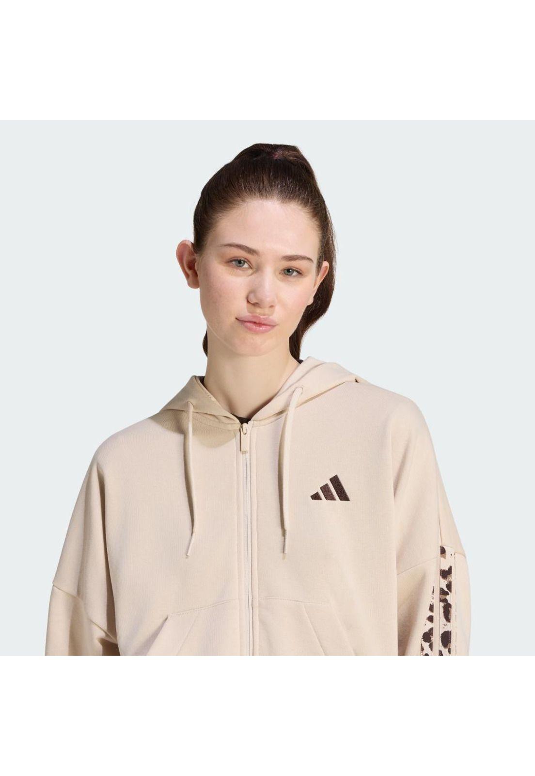 Polerón adidas Chaqueta Deportiva con Capucha Seasonal-4