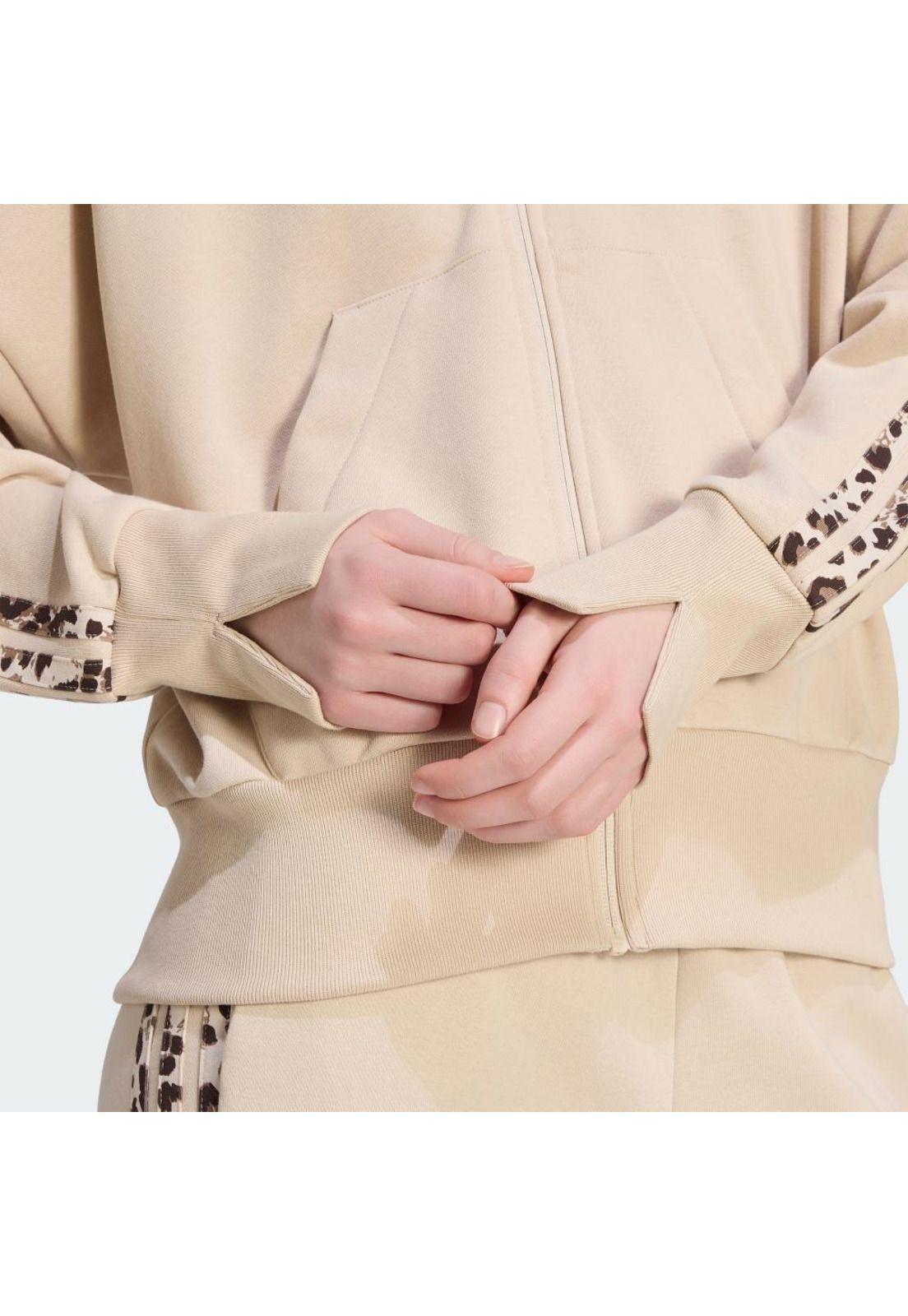 Polerón adidas Chaqueta Deportiva con Capucha Seasonal-5
