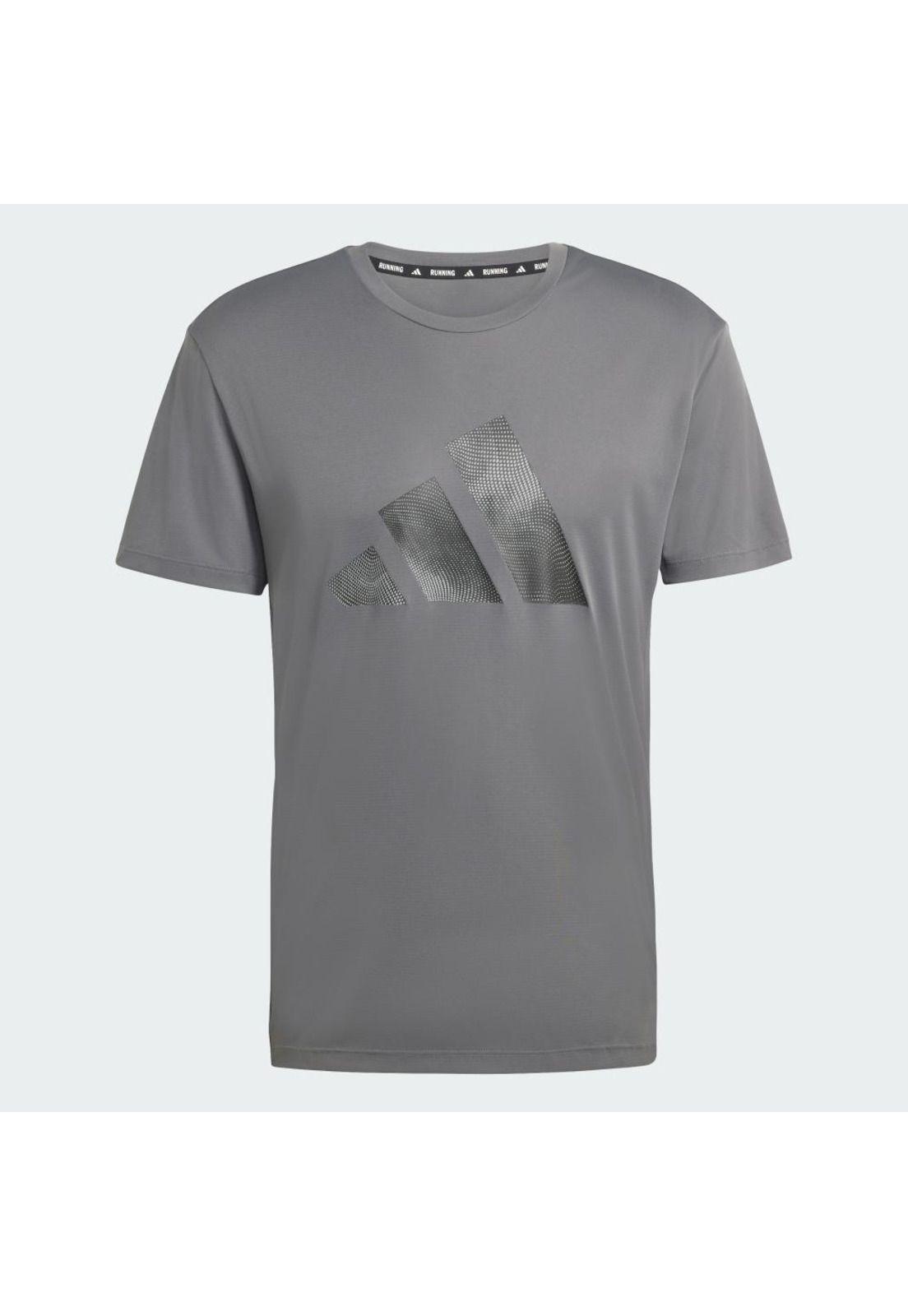 Polera adidas Running adi365 Essentials Brand Love Gris-1