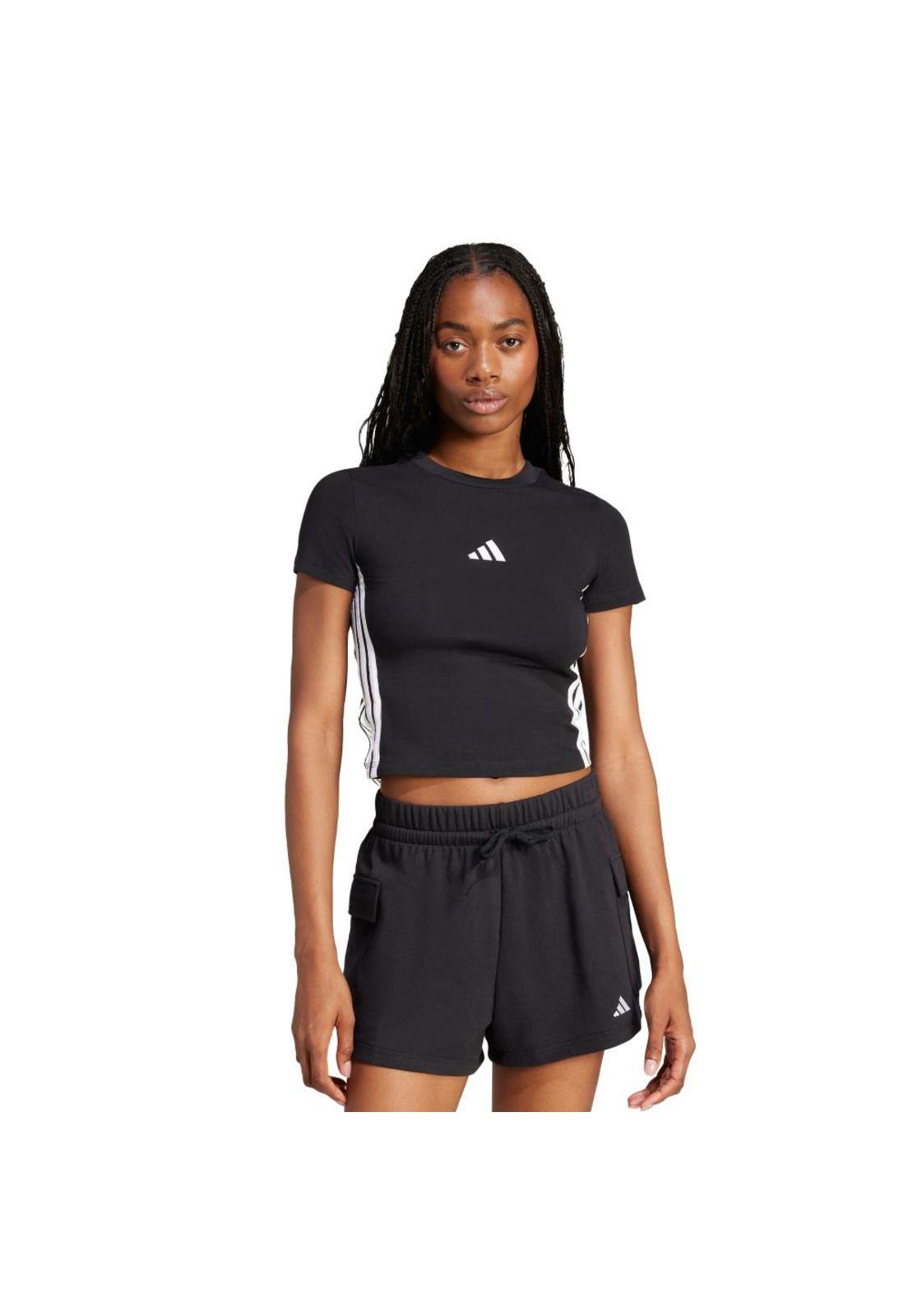 Polera adidas Mujer Essentials 3 Tiras Slim Baby-0