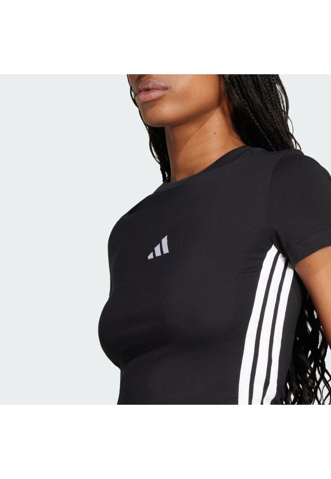 Polera adidas Mujer Essentials 3 Tiras Slim Baby-5