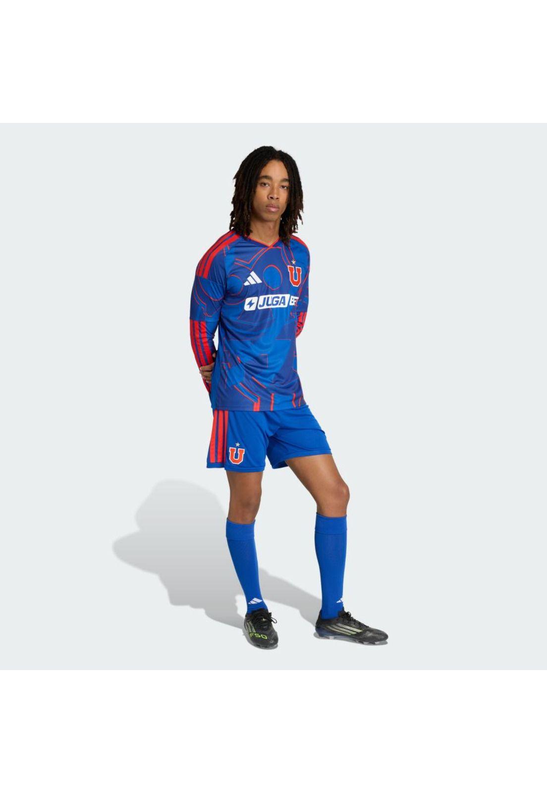Camiseta de equipo adidas Local Universidad Chile Manga-3