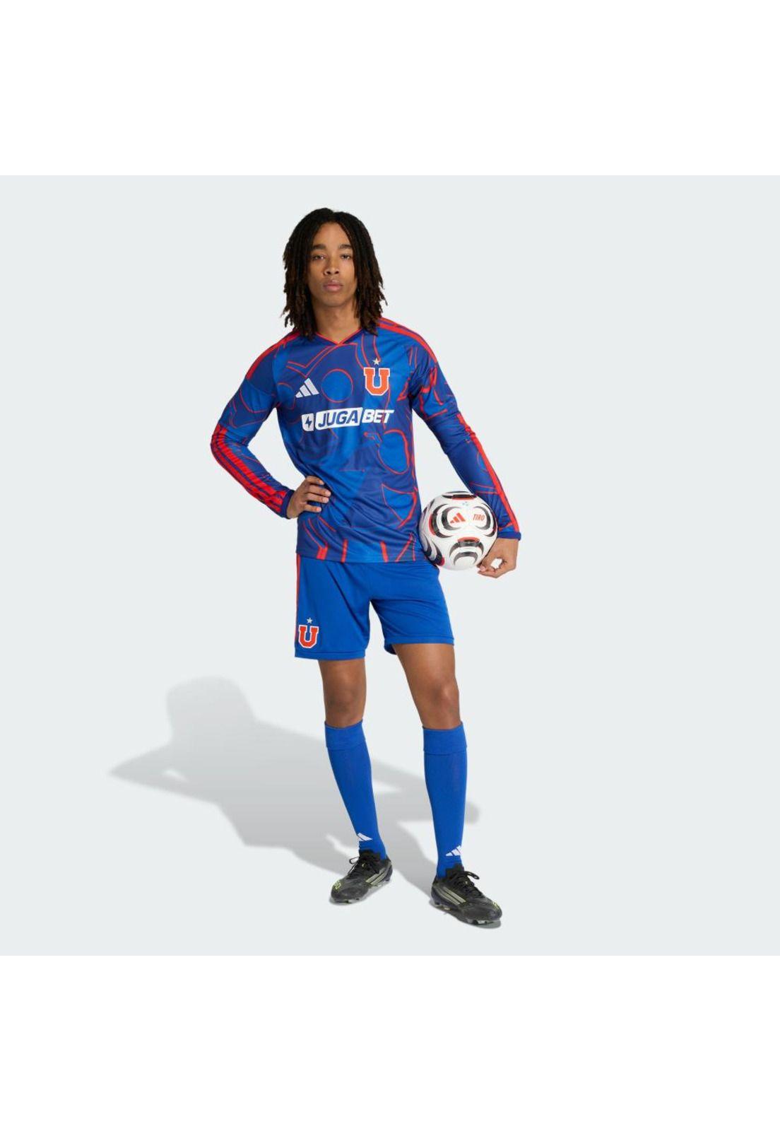 Camiseta de equipo adidas Local Universidad Chile Manga-7
