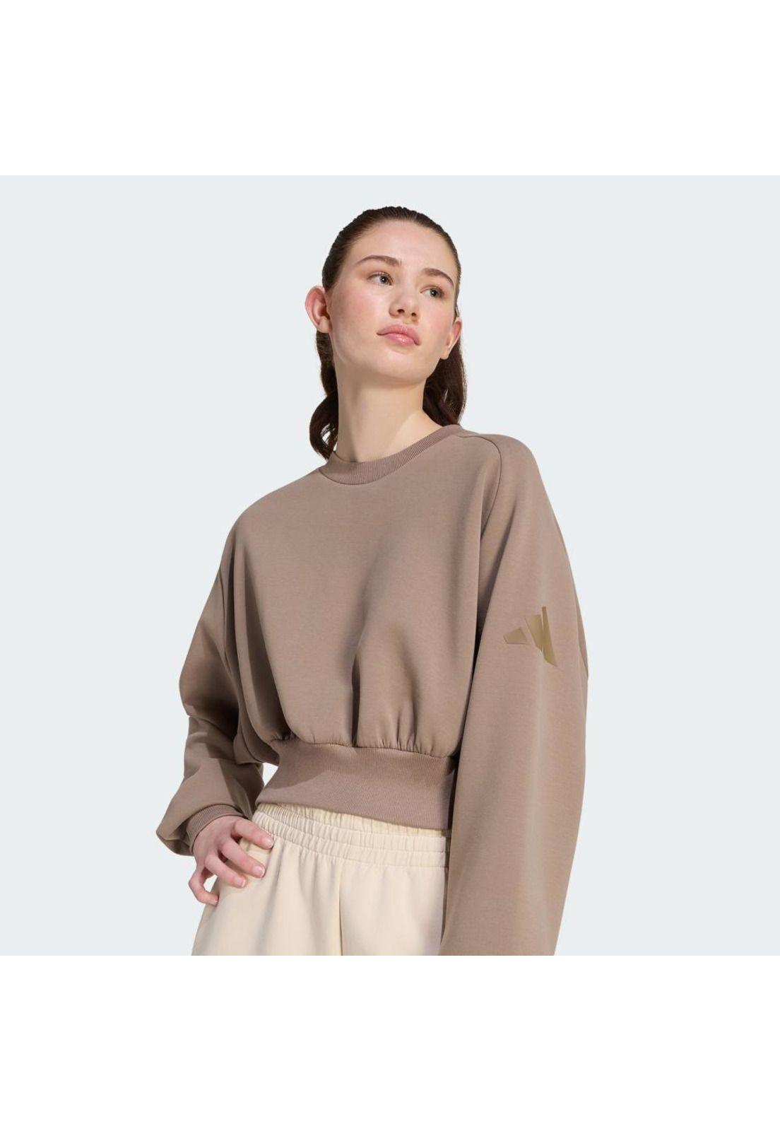 Polerón adidas Mujer Holgado ALL SZN Soft Lux-4