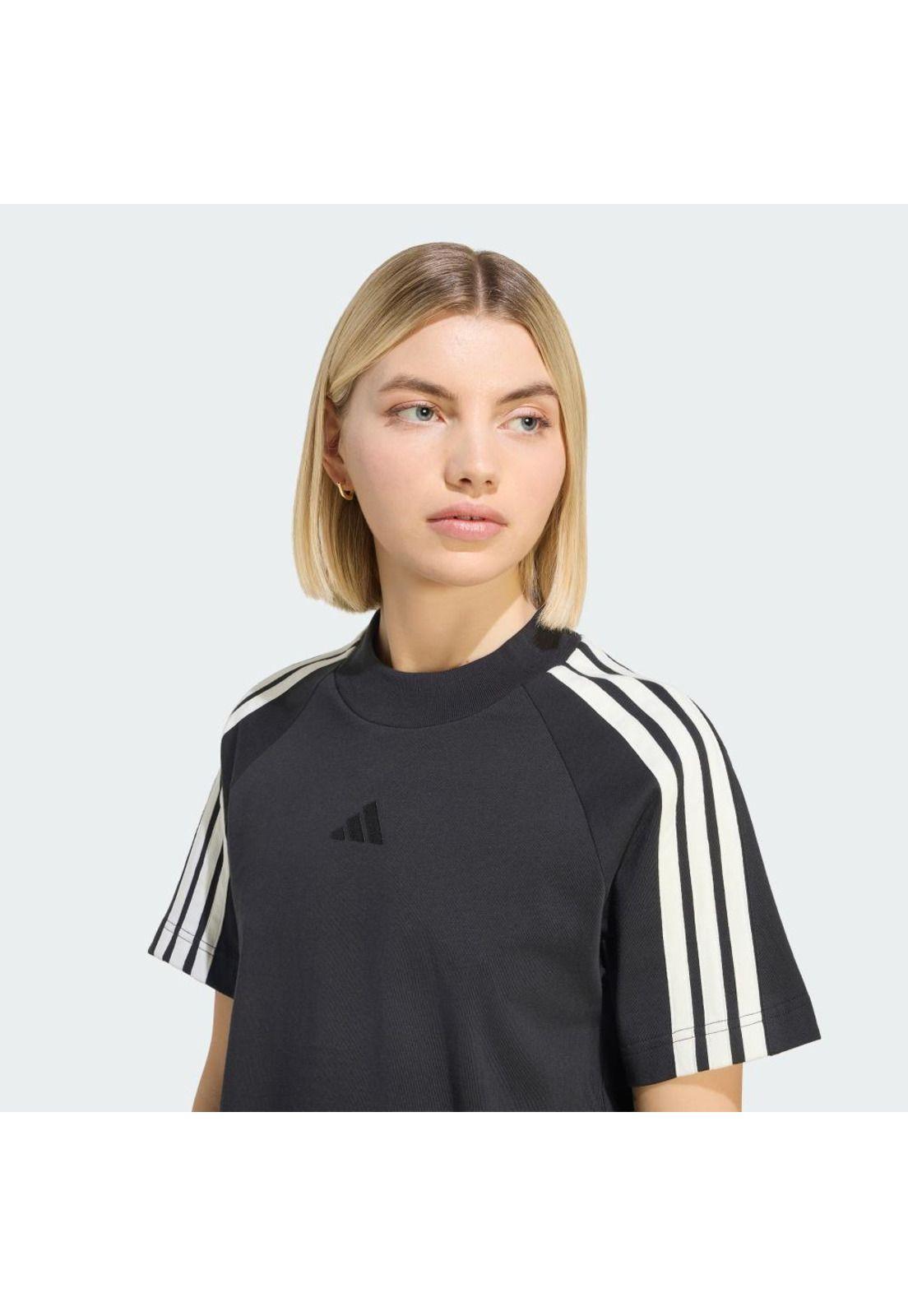 Polera adidas Mujer 3 Tiras KIT-4