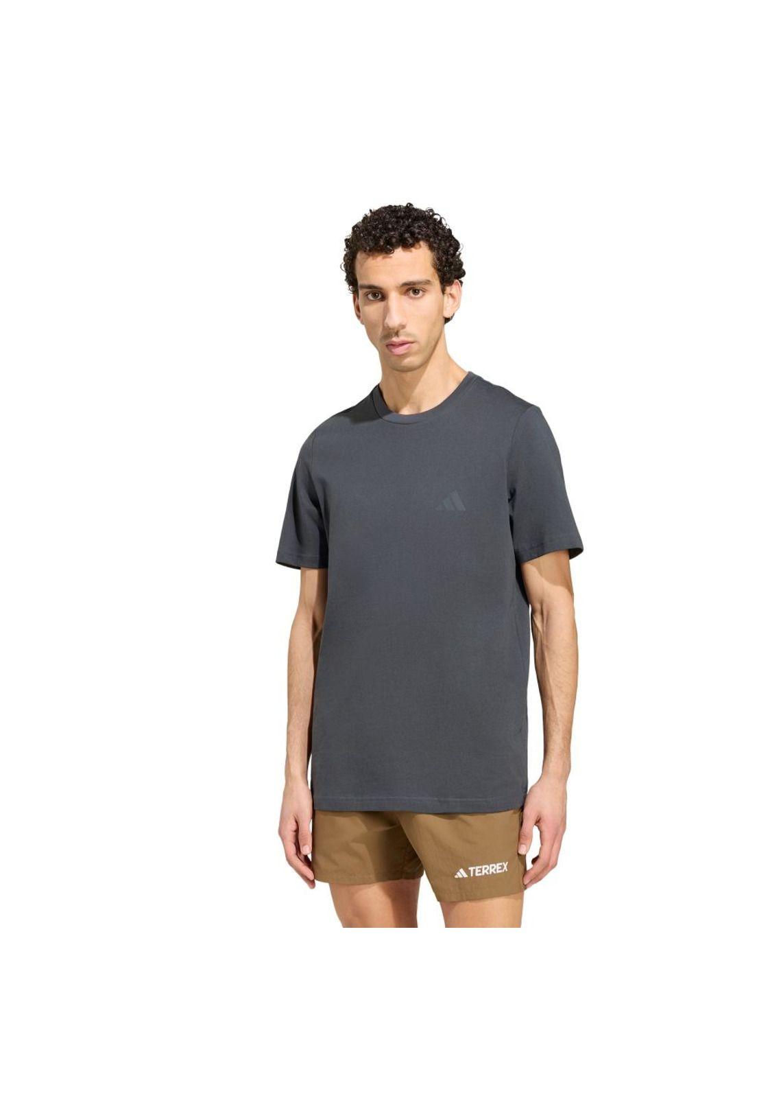 Polera adidas Hombre Graphic Terrex Mountain-0