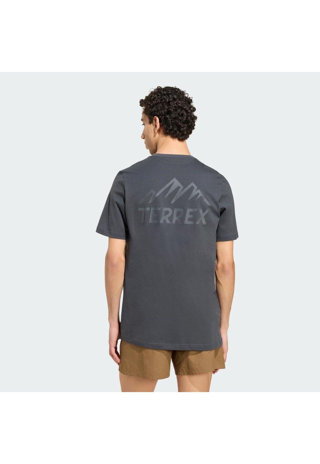 Polera adidas Hombre Graphic Terrex Mountain-2