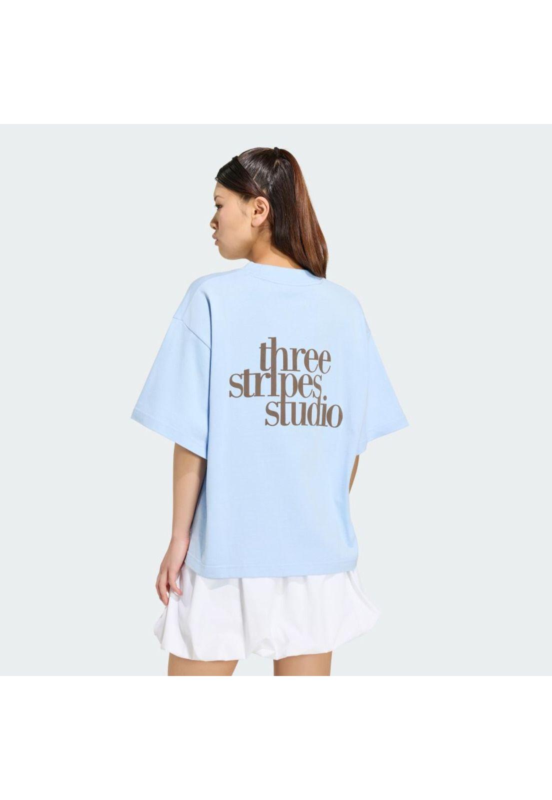 Polera adidas Mujer Boyfriend 3 Tiras Studio-2