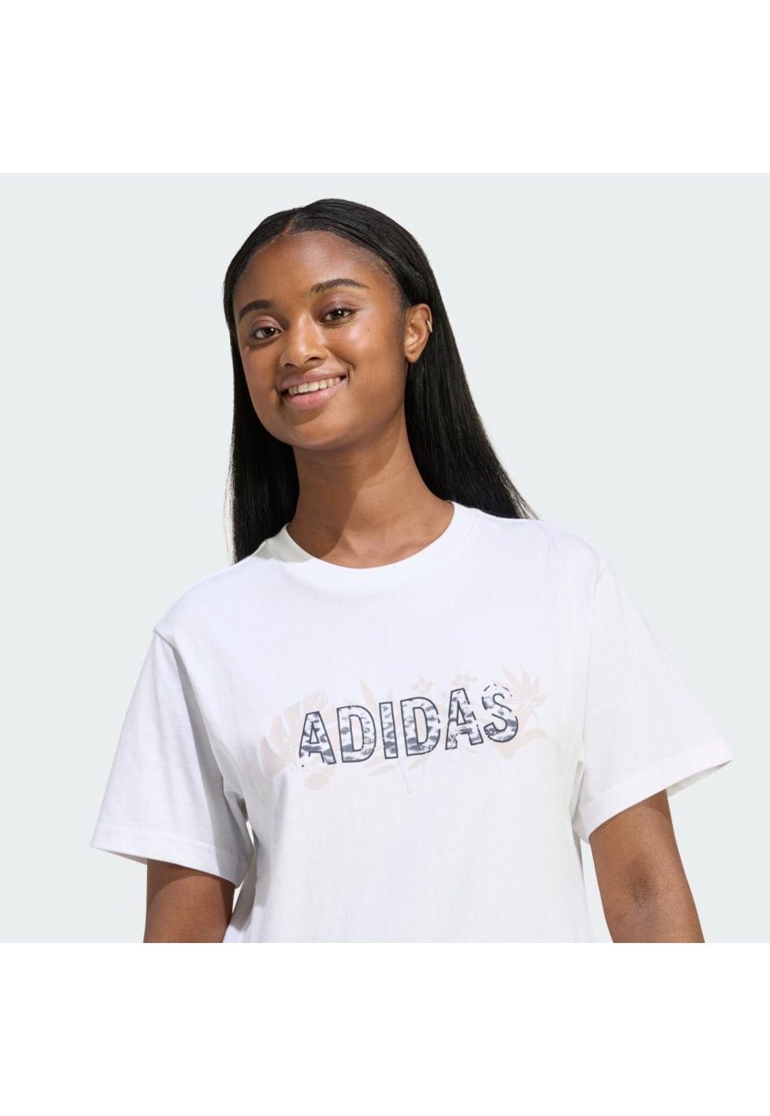 Polera adidas Mujer GRAPHIC ANIMAL-4
