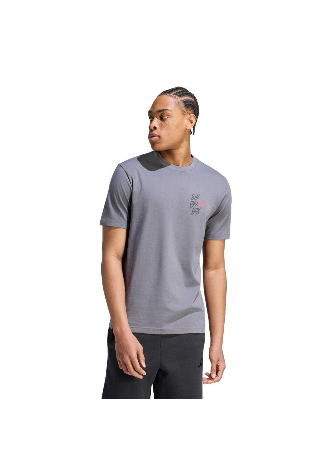 Polera adidas Hombre Graphic Motorsport Box 3-0