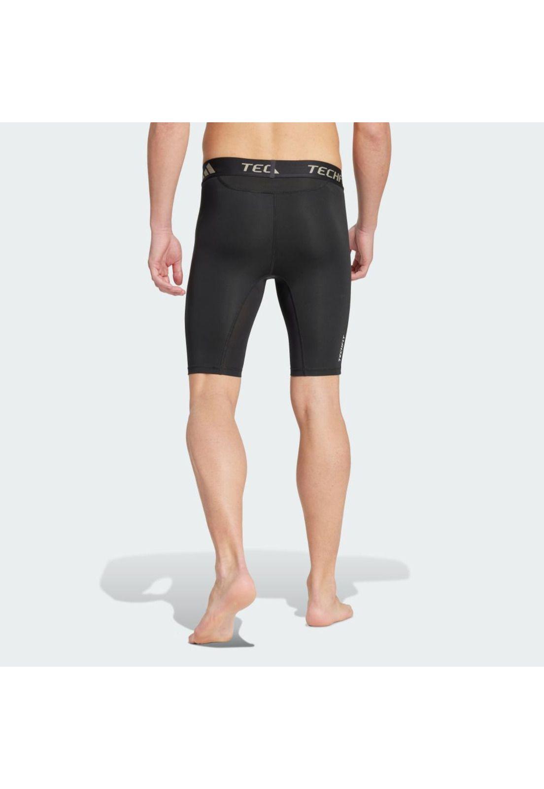 Pantalón adidas Hombre Mallas cortas Techfit Compresión-2