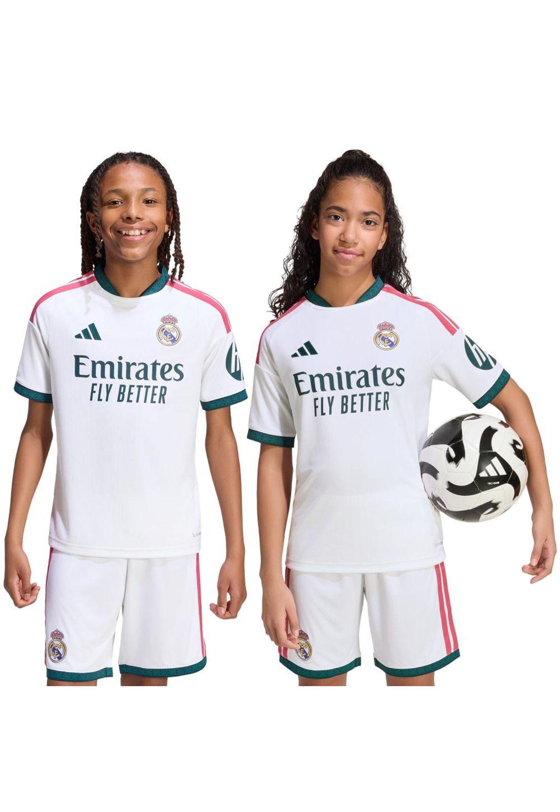Camiseta de equipo adidas Niños Local Real Madrid 26/27 para (Color: Blanco)-0