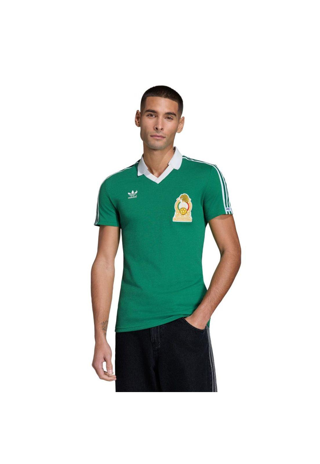 Camiseta de equipo adidas Local Selección Nacional México-0