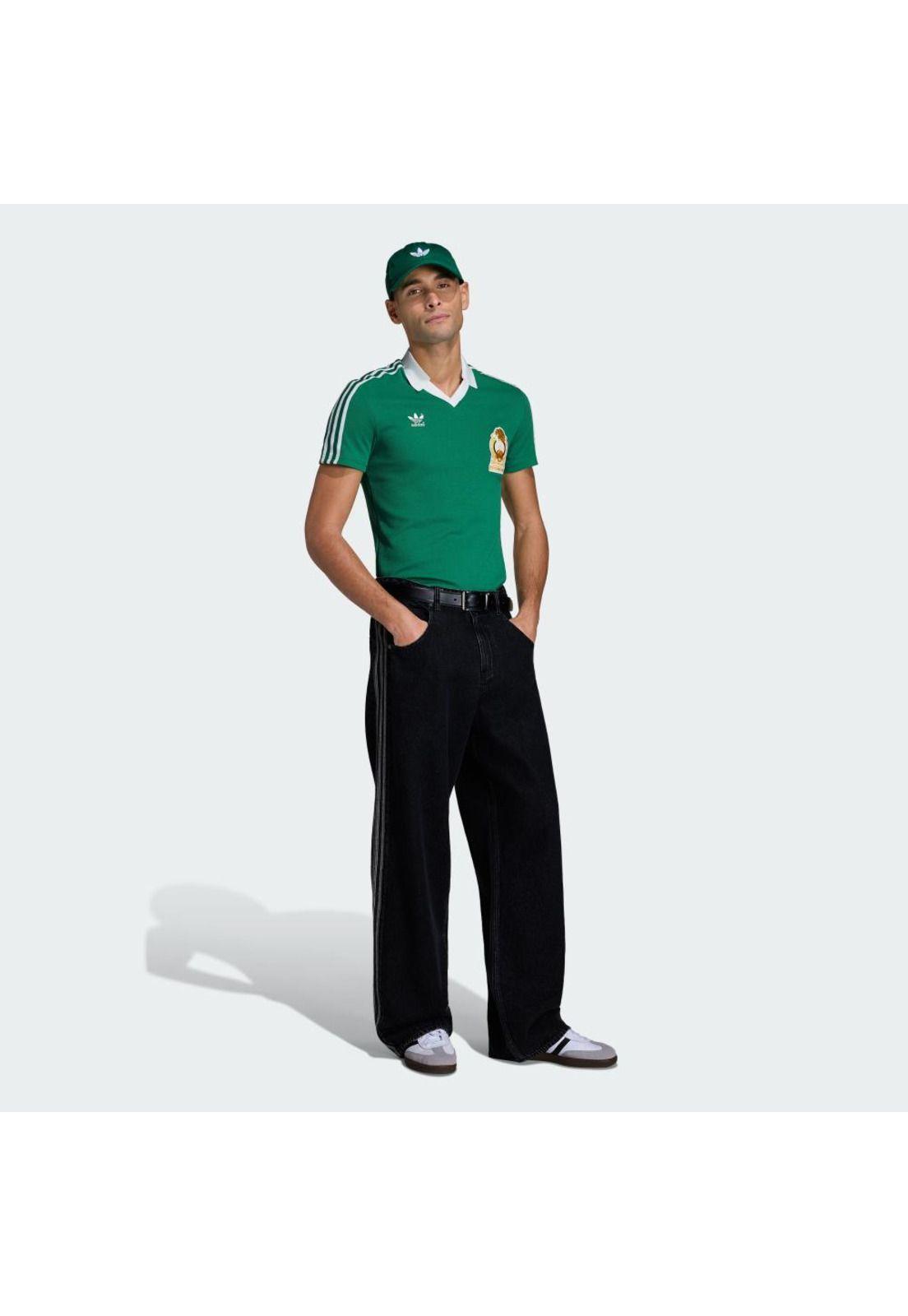 Camiseta de equipo adidas Local Selección Nacional México-3