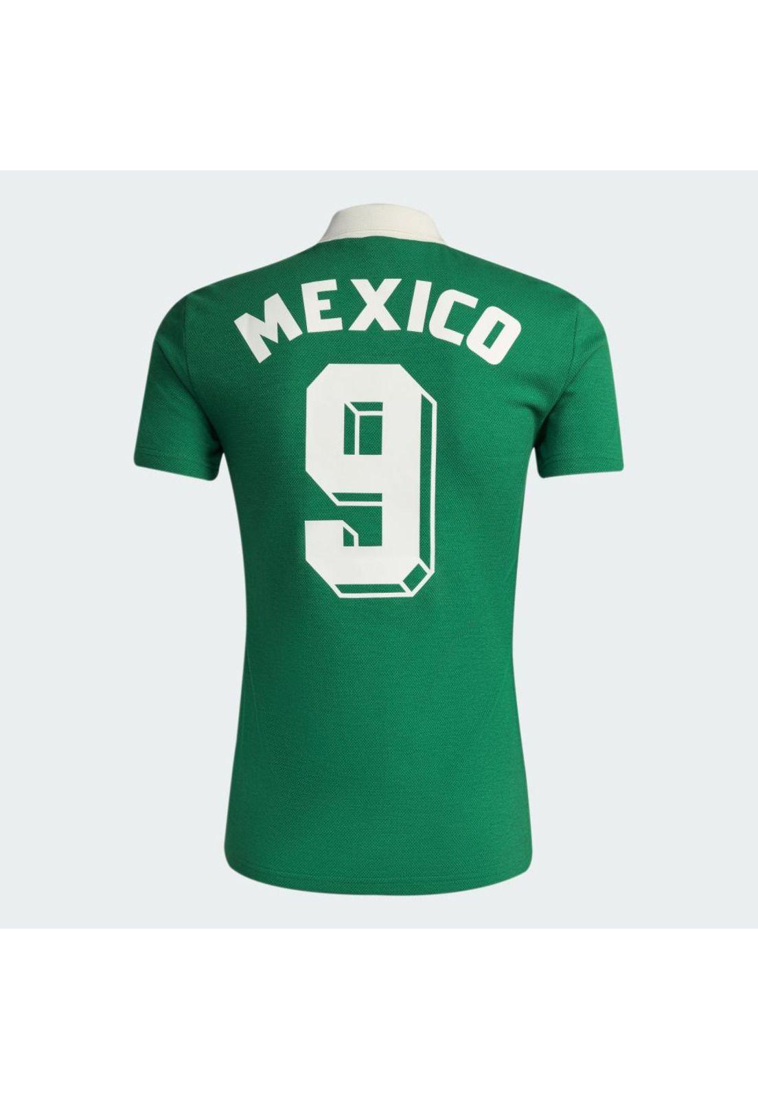 Camiseta de equipo adidas Local Selección Nacional México-6