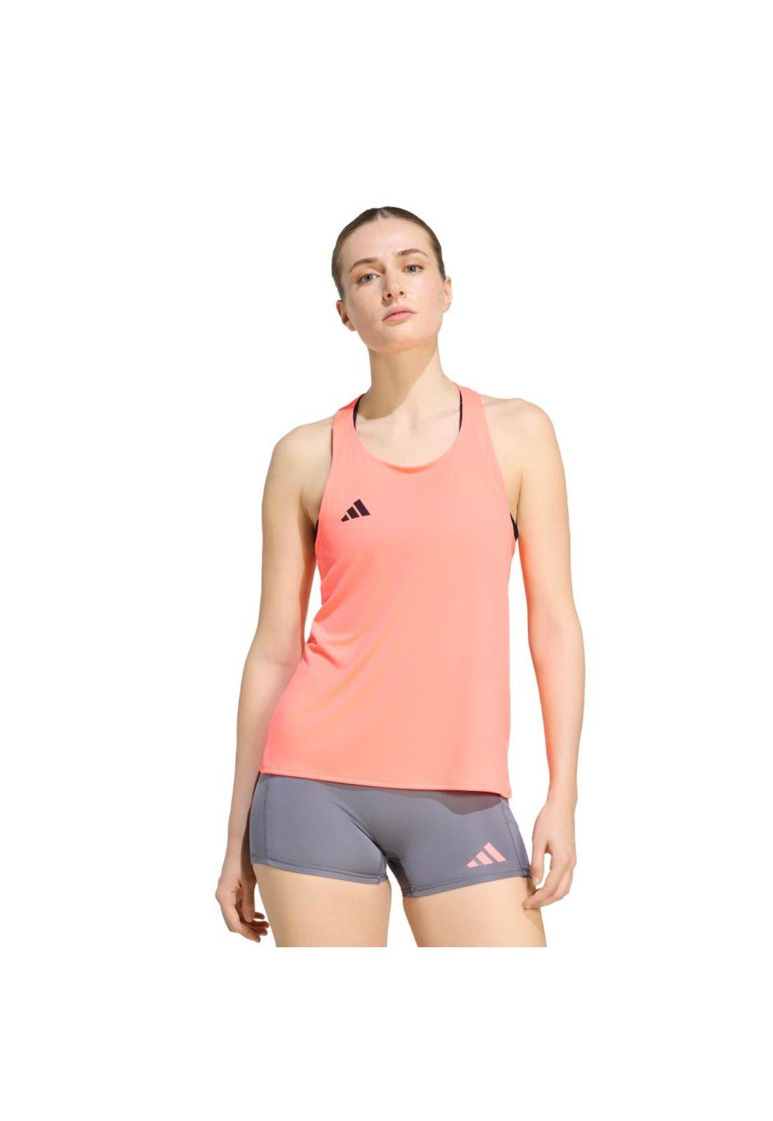 Polera adidas Mujer sin Mangas de Running Adizero Essentials-0