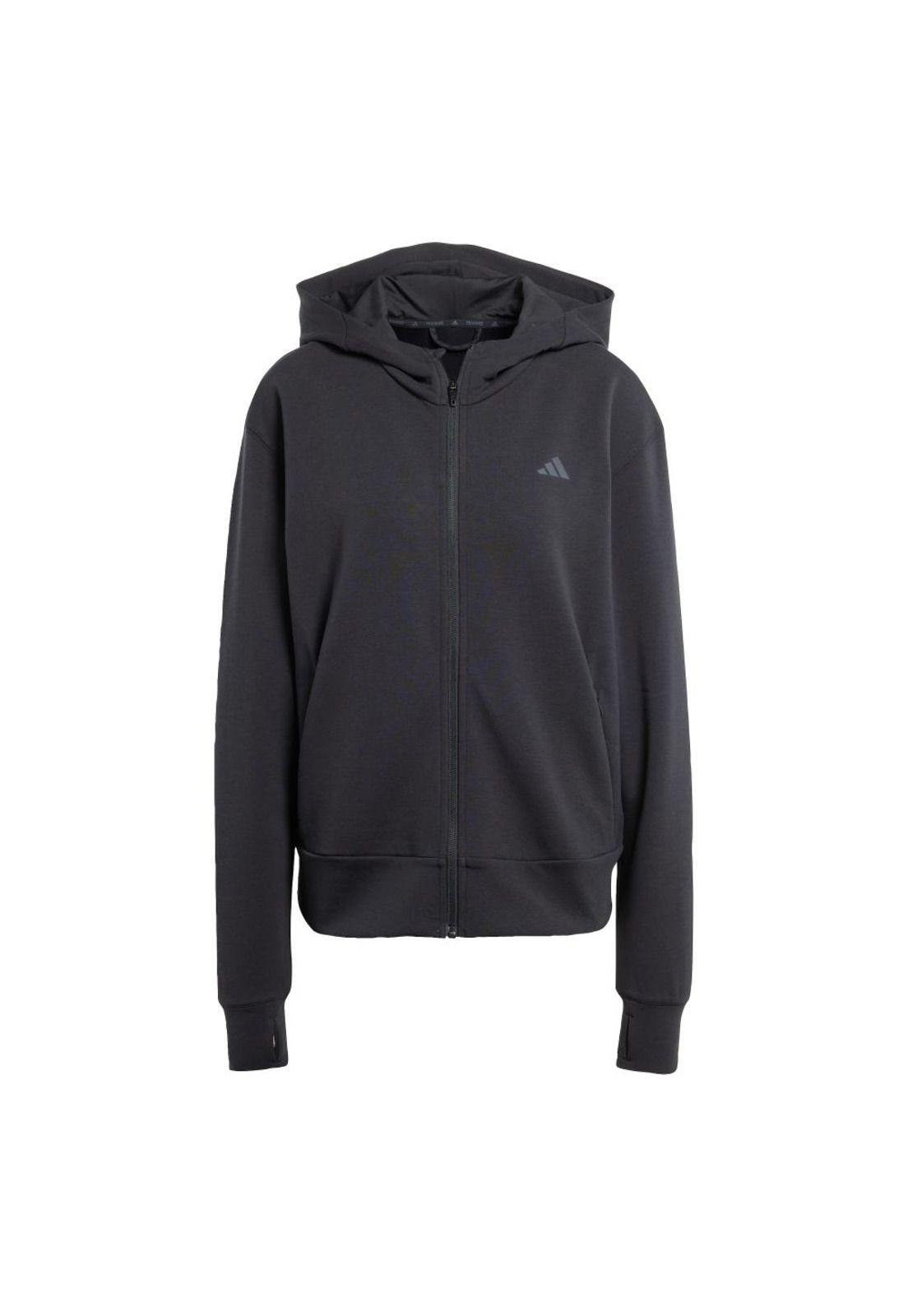 Polerón adidas con Capucha Designed 4 Training Cierre-0