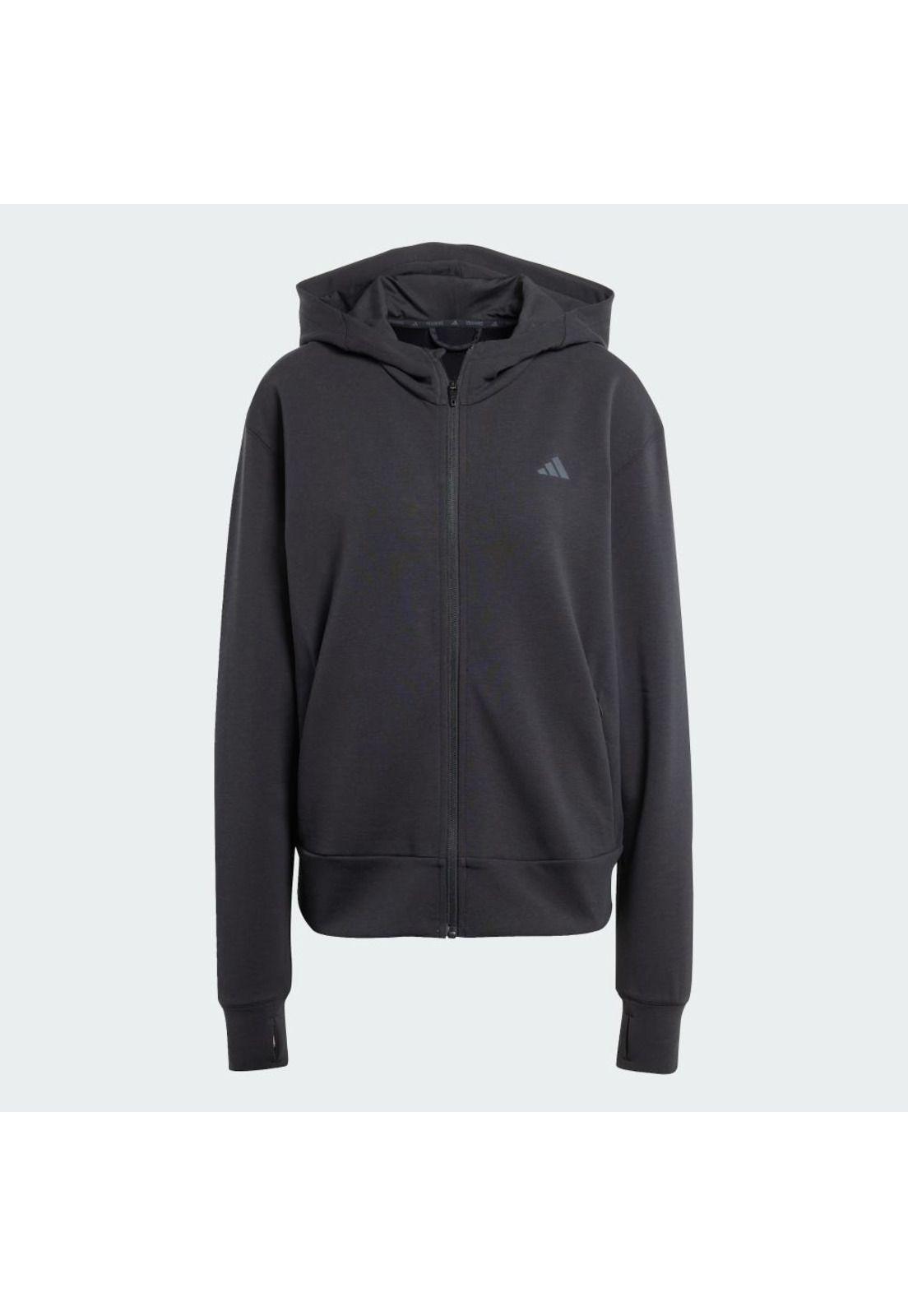 Polerón adidas con Capucha Designed 4 Training Cierre-1