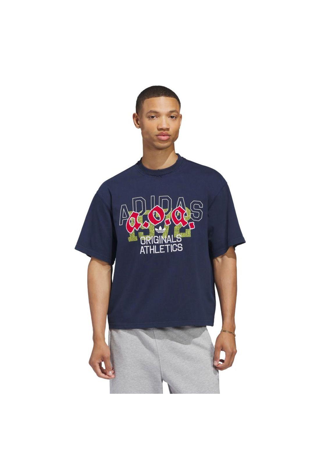 Polera adidas Hombre Graphic Originals AOA-0