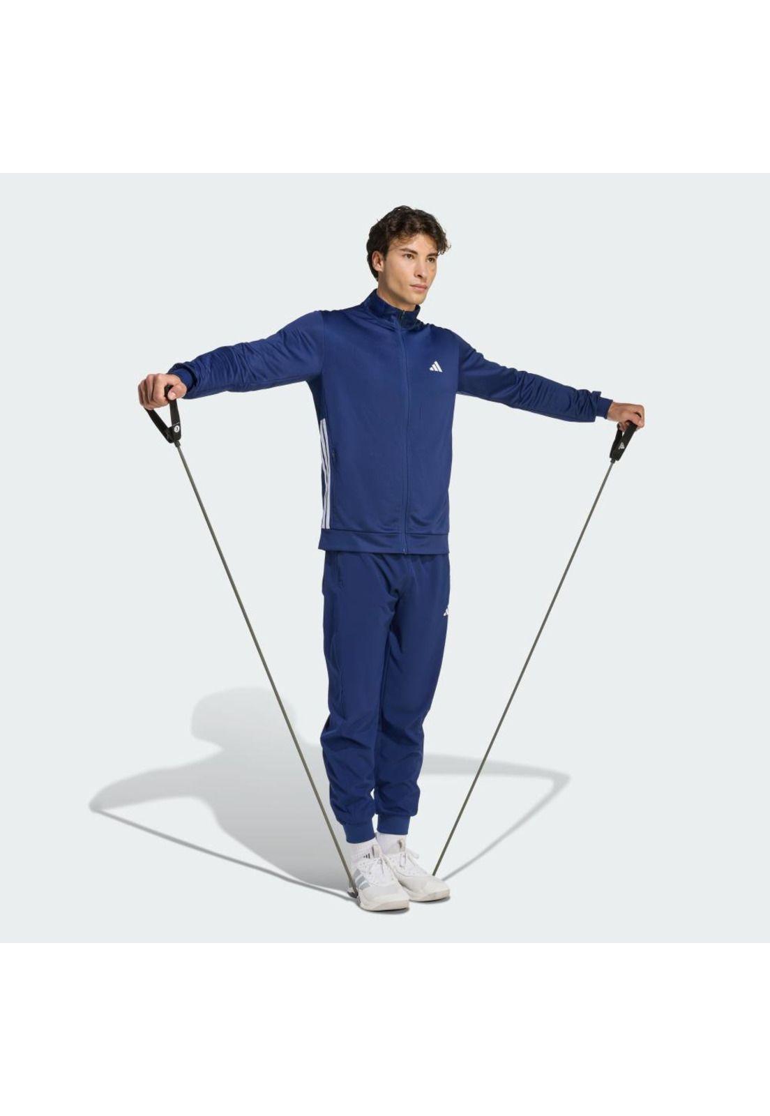 Polerón adidas Chaqueta Deportiva Workout Essentials-3