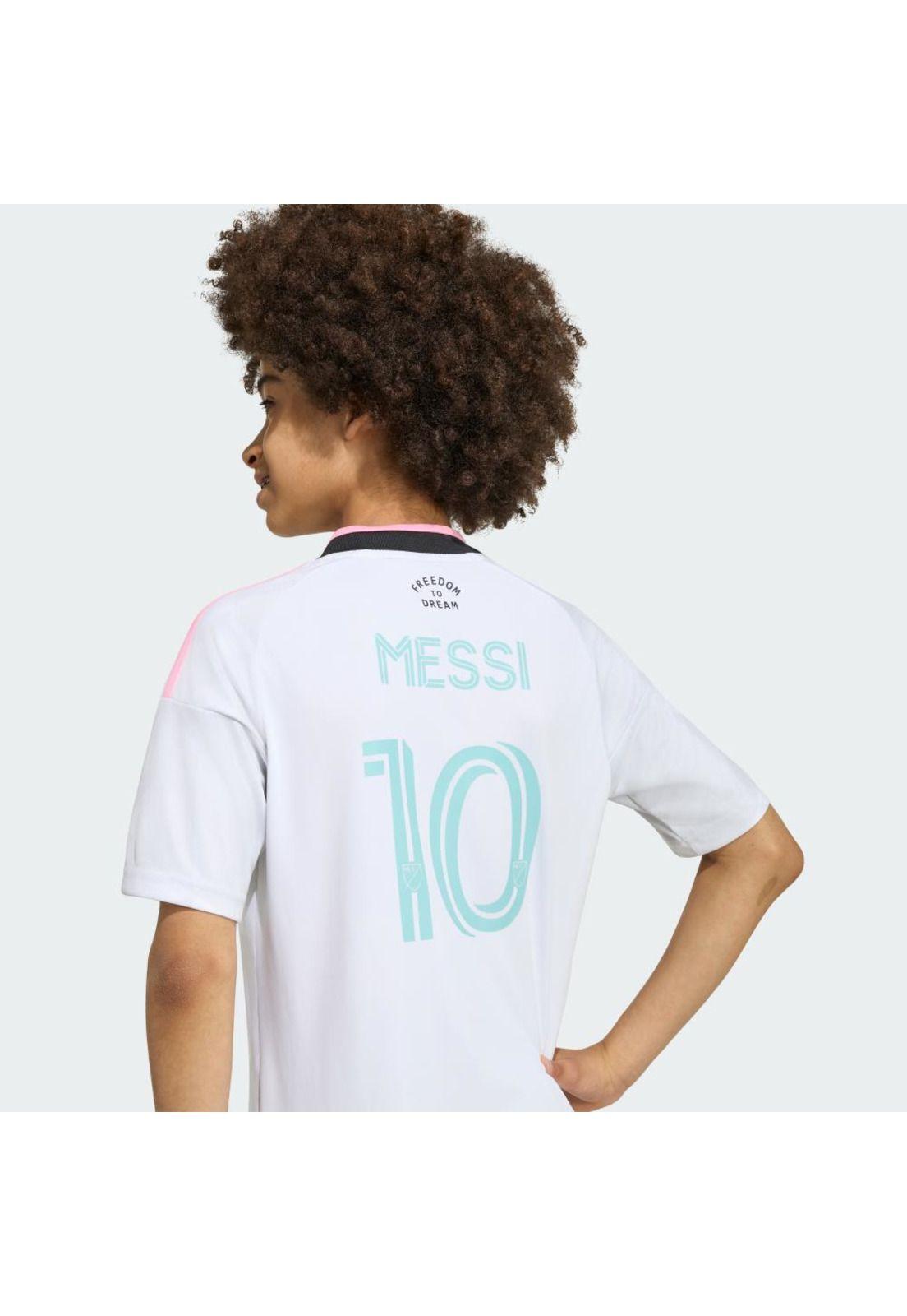 Camiseta de equipo adidas Tercera Inter Miami CF 26 Messi (Color: Blanco)-6