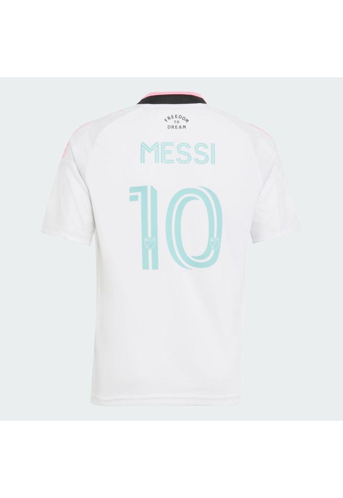 Camiseta de equipo adidas Tercera Inter Miami CF 26 Messi (Color: Blanco)-7