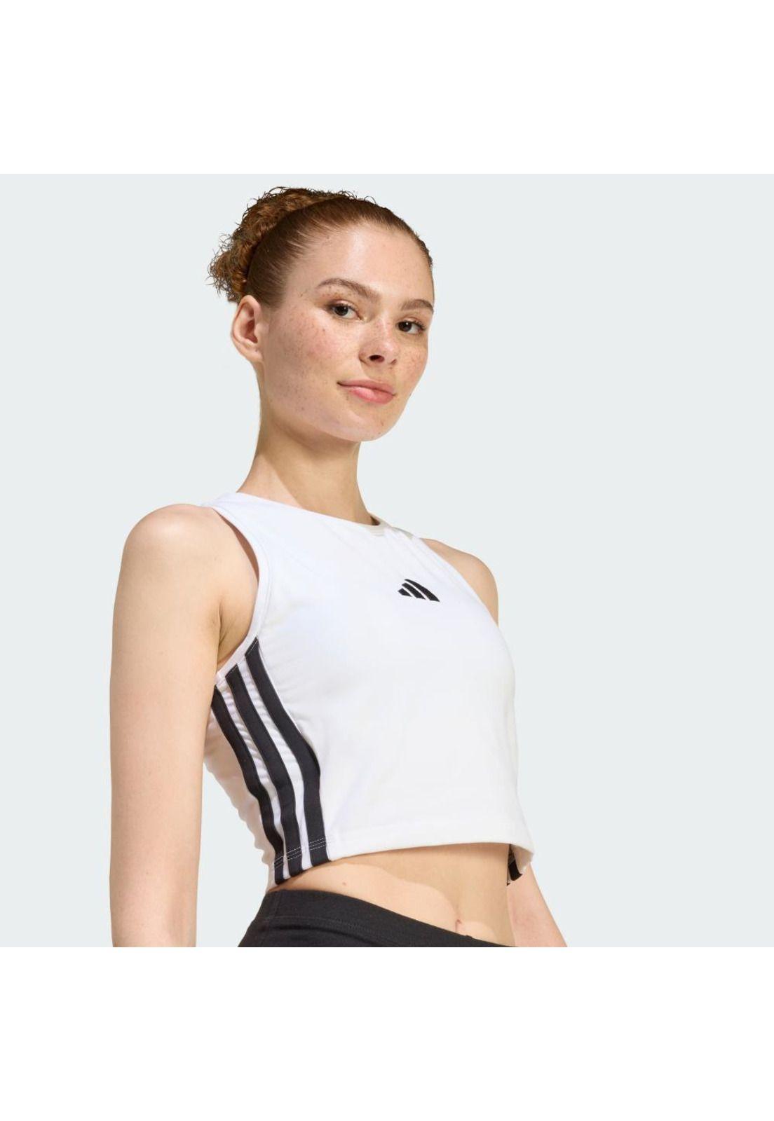 Polera adidas Mujer SIN MANGAS ACOLCHADA 3 TIRAS ESSENTIALS-4