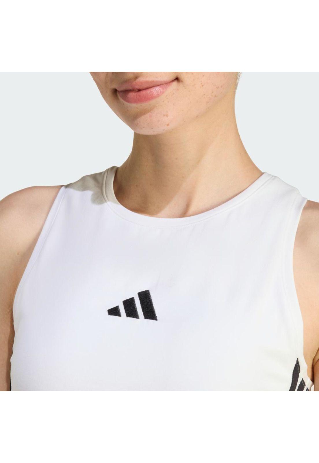 Polera adidas Mujer SIN MANGAS ACOLCHADA 3 TIRAS ESSENTIALS-5