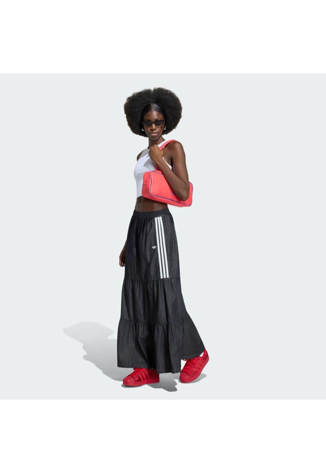Falda adidas Mujer Originals Summer Glow Tejido Denim-3