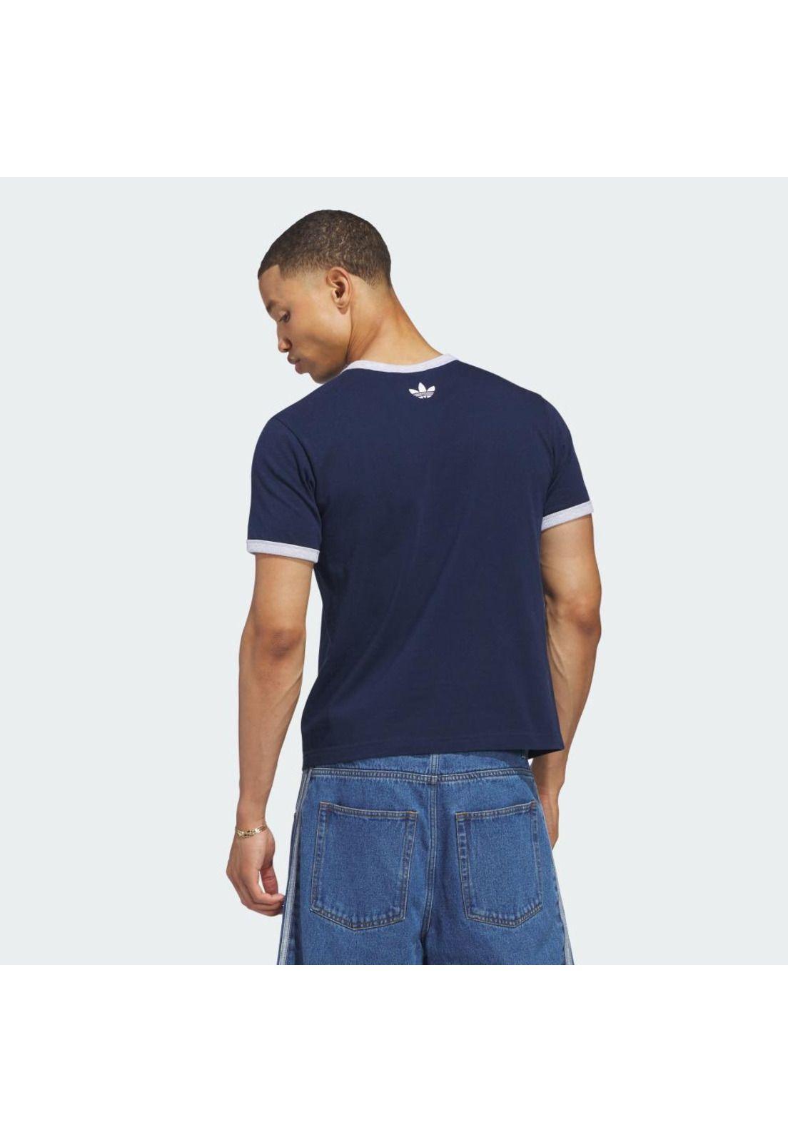 Polera adidas Hombre Ringer Originals Trifolio-2