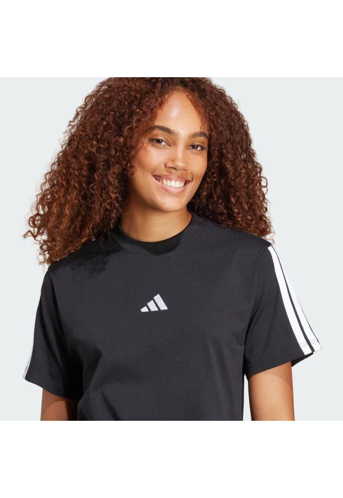 Polera adidas Mujer Essentials 3 Tiras Algodón-5