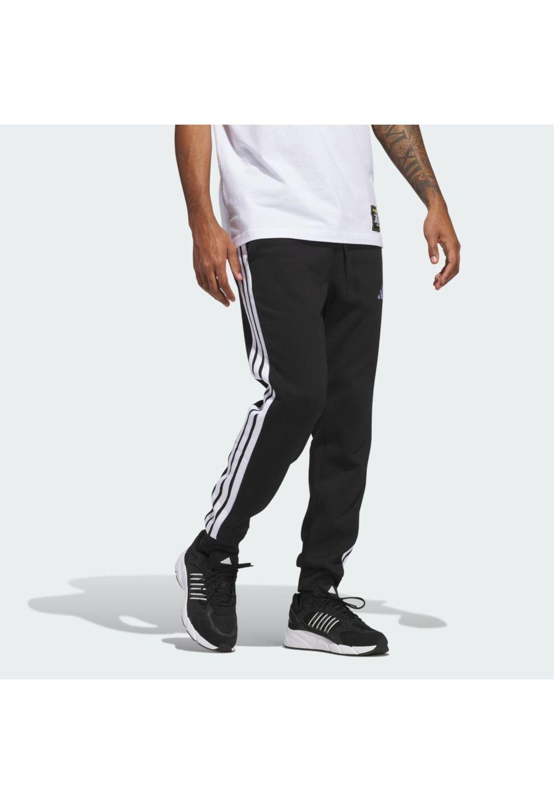 Pantalón adidas Hombre Essentials 3 Tiras de felpa-3