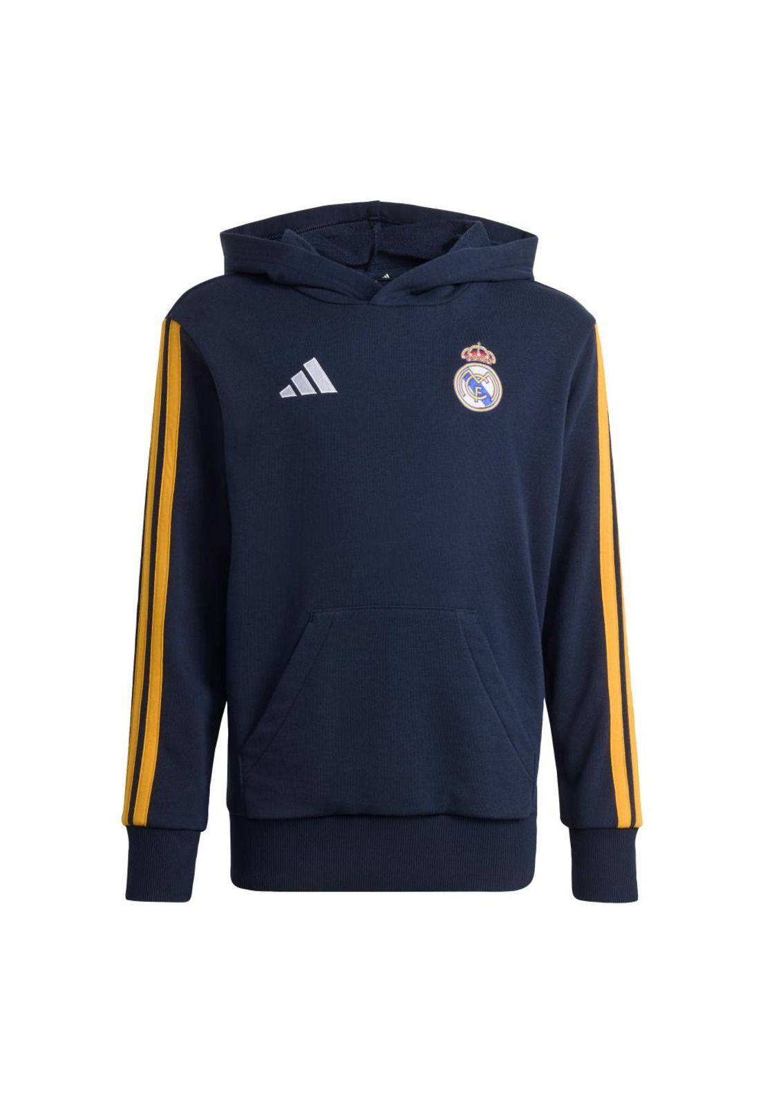 Polerón adidas Niños con Gorro Real Madrid (Color: Azul Marino)-0