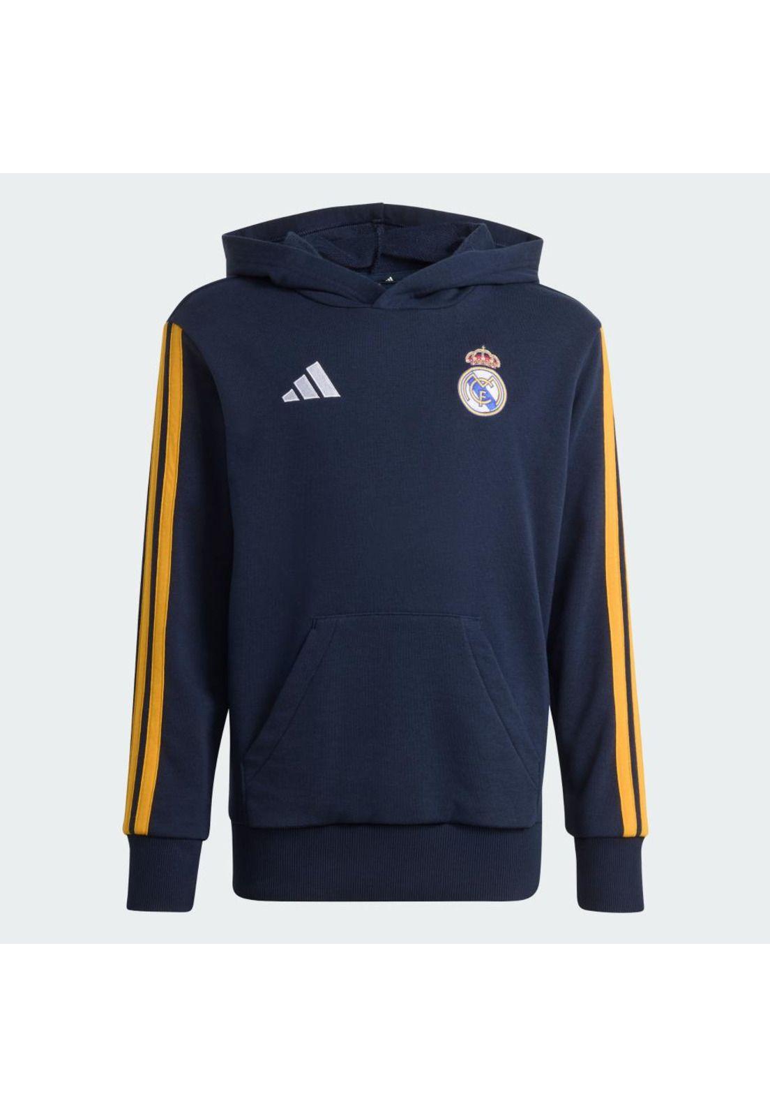 Polerón adidas Niños con Gorro Real Madrid (Color: Azul Marino)-1