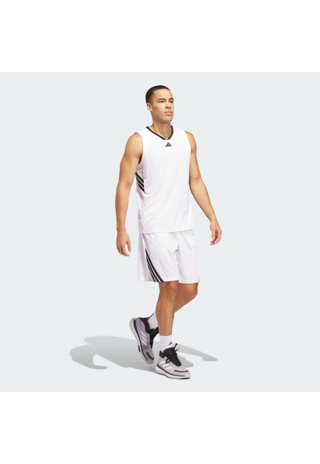 Polera adidas Hombre sin mangas Basketball Legends-3