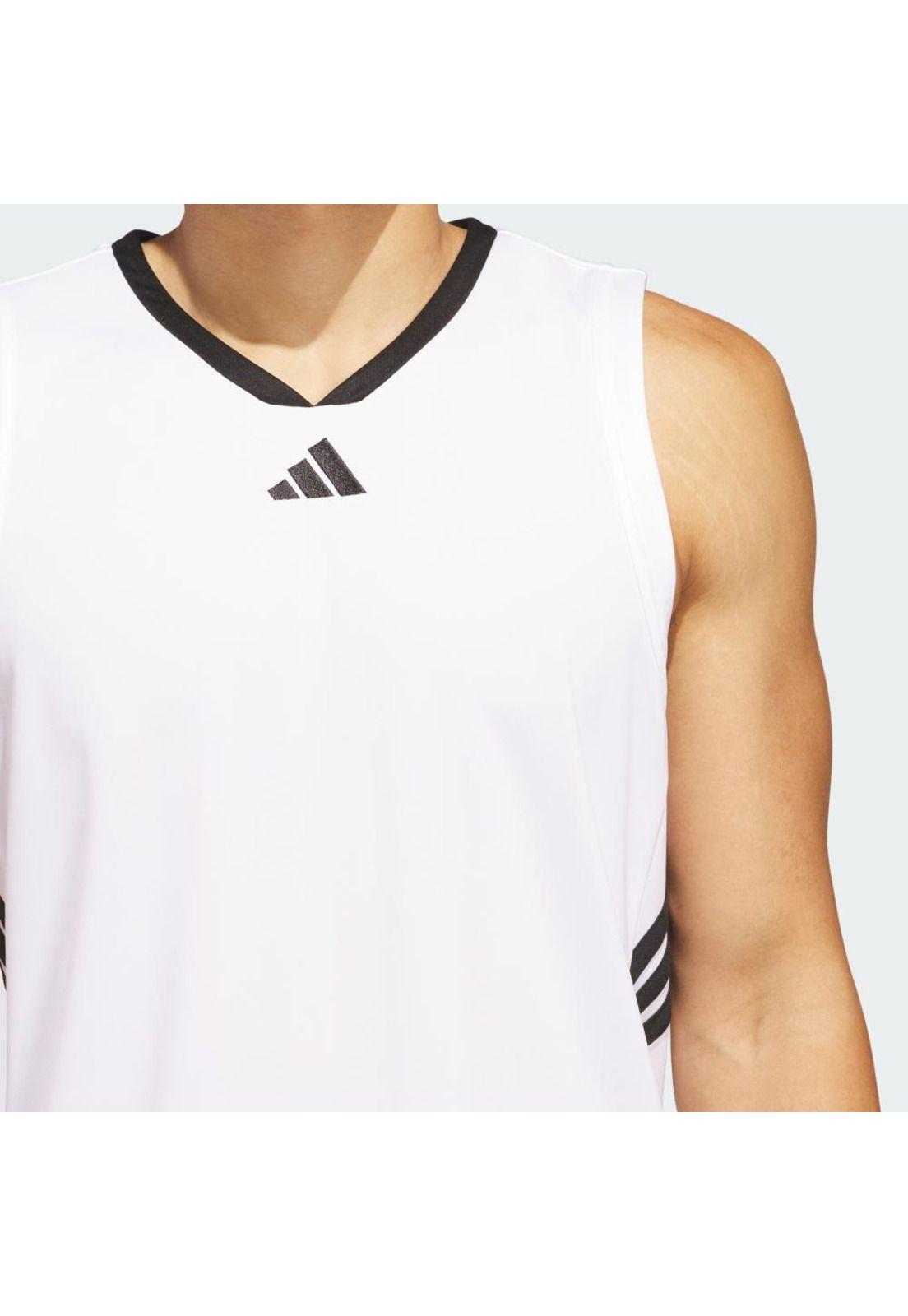 Polera adidas Hombre sin mangas Basketball Legends-4