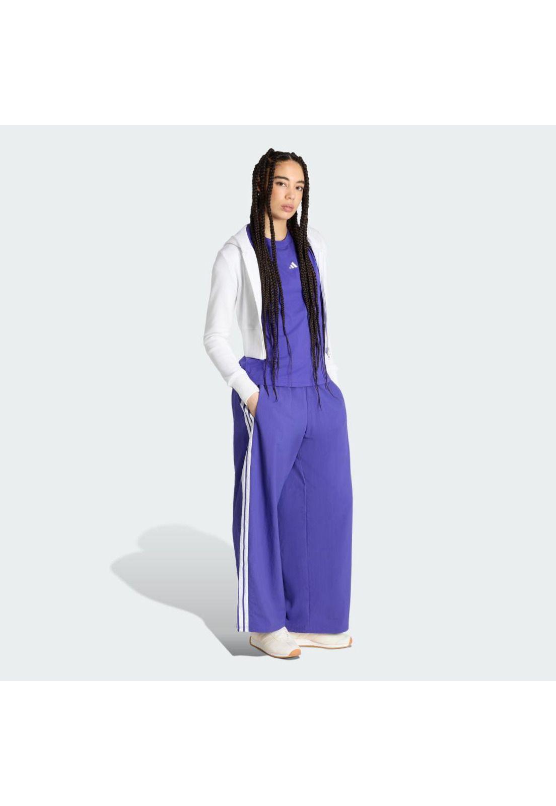 Pantalón adidas Essentials 3 Rayas Lifestyle Parachute-3