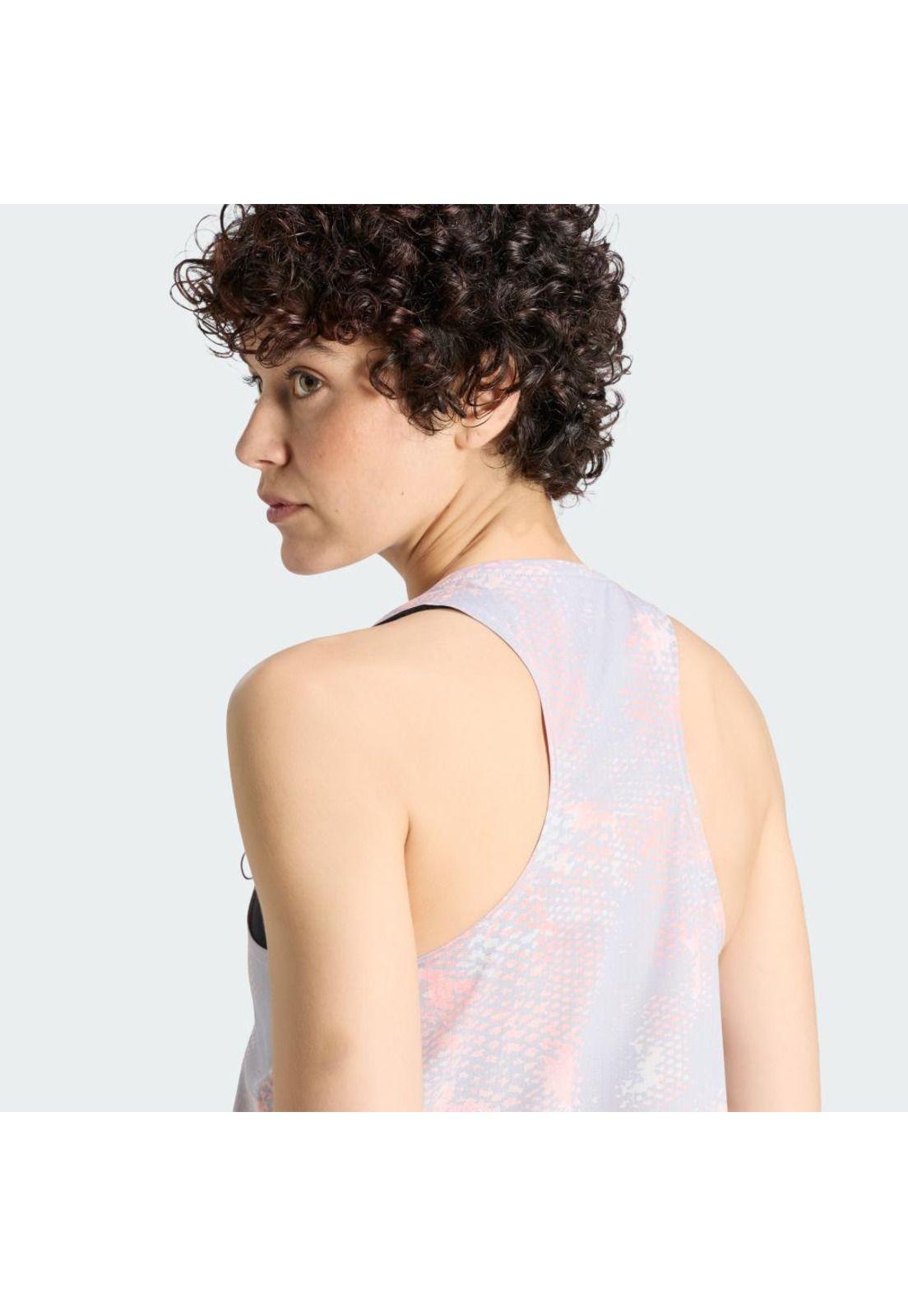 Polera adidas sin Mangas ADI365 Running Iconic Estampado-4
