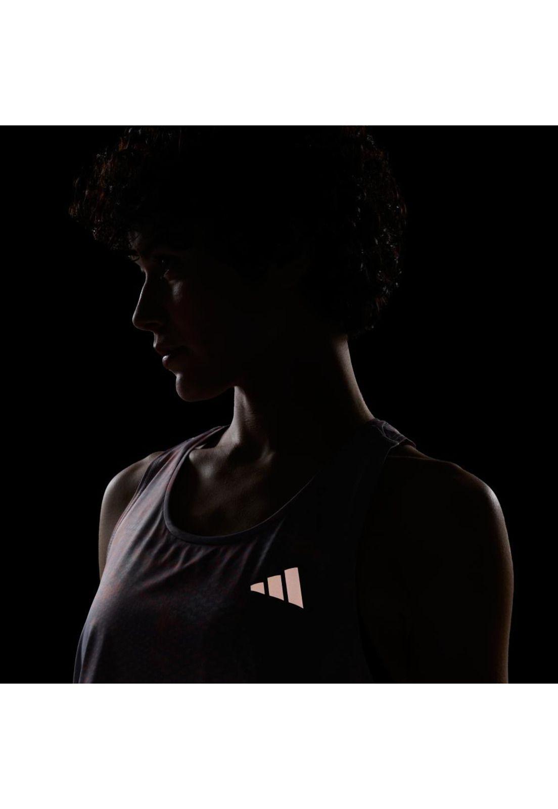 Polera adidas sin Mangas ADI365 Running Iconic Estampado-6