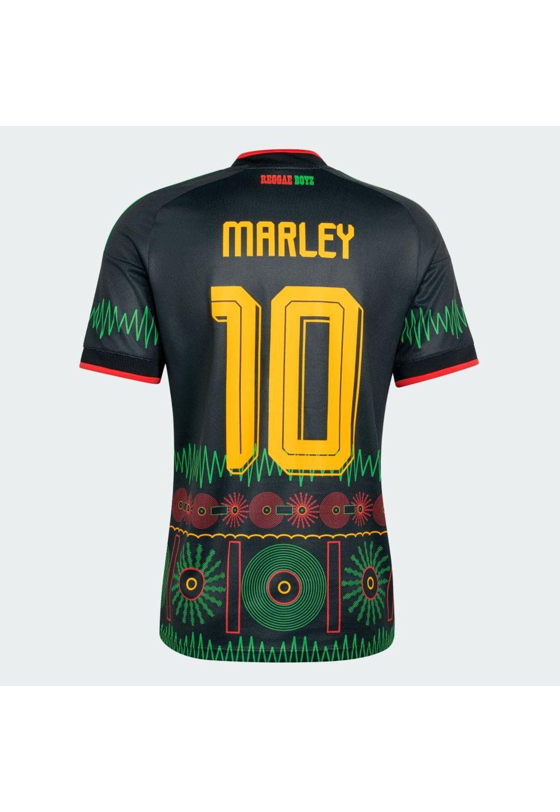 Camiseta de equipo adidas Visitante Jamaica 26 x Bob Marley-6