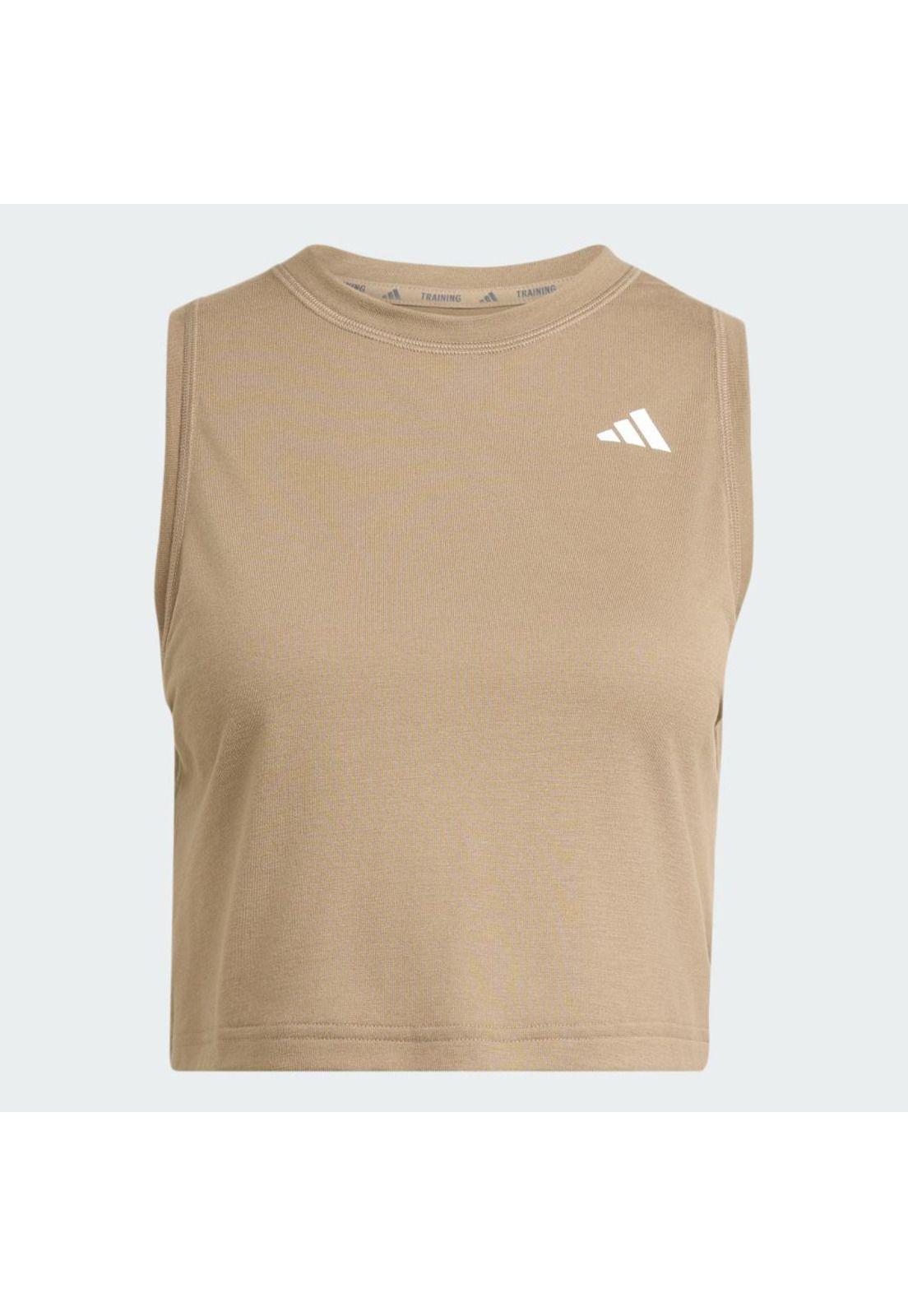 Polera adidas Mujer sin mangas para entrenar Essentials Boxy-1